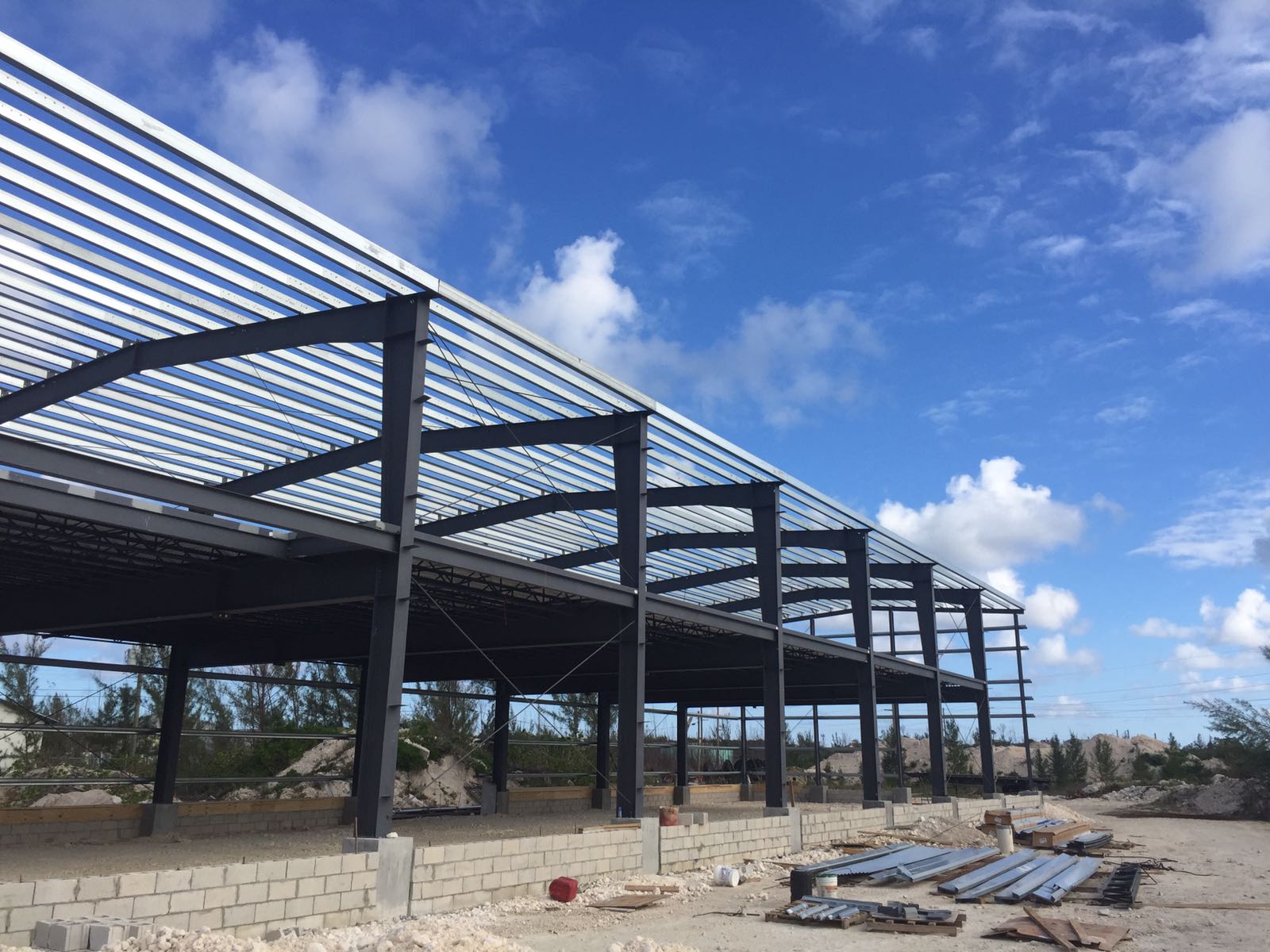 Steel Bottling Facility Allied Steel Buildings