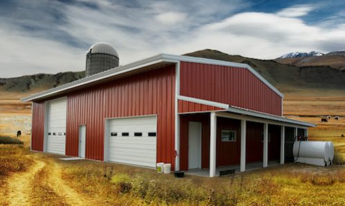 DURABLE, HIGH-QUALITY STEEL CONSTRUCTION FOR BARNS, FARM, OR RANCH STRUCTURES.