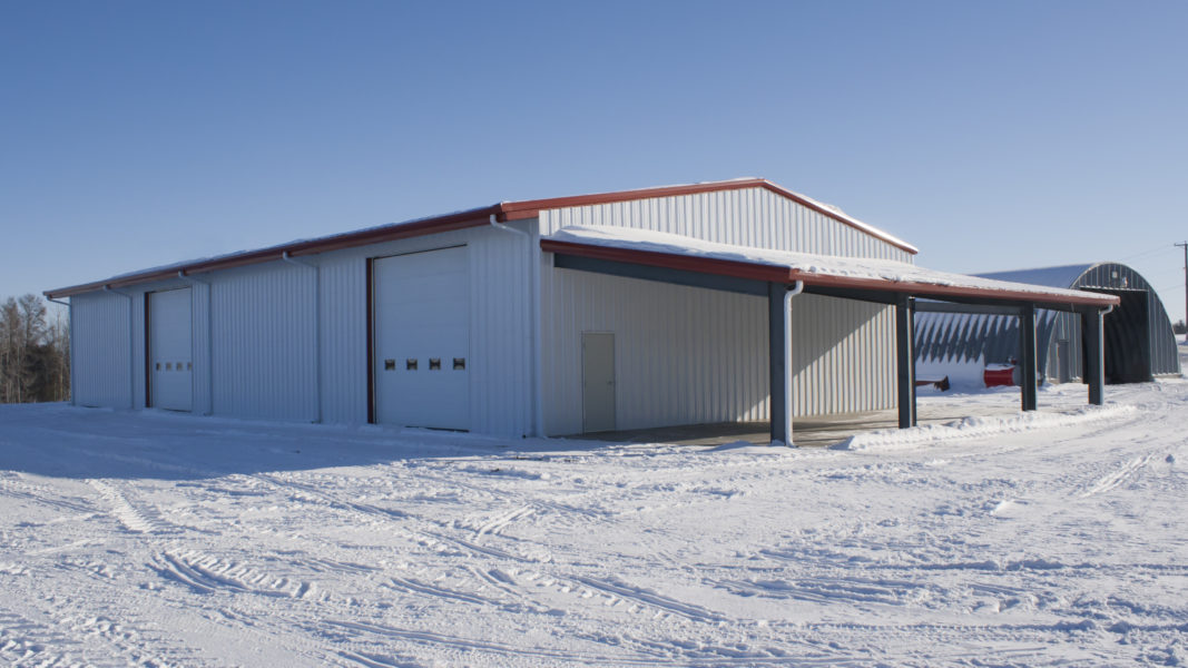 Agricultural Garage Michel Renaud Quebec Canada