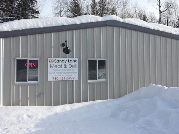 Snow load steel building