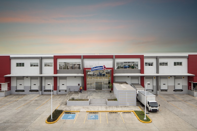 Prefab Steel Building. Commercial Industrial Warehouse And Office Space located in Panama Pacifico, Panama,