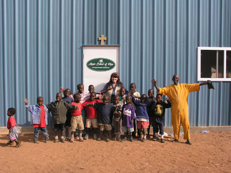 Zambia Steel Building School