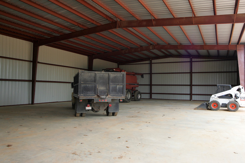 agricultural equipment storage shed nc allied steel buildings equipment shed
