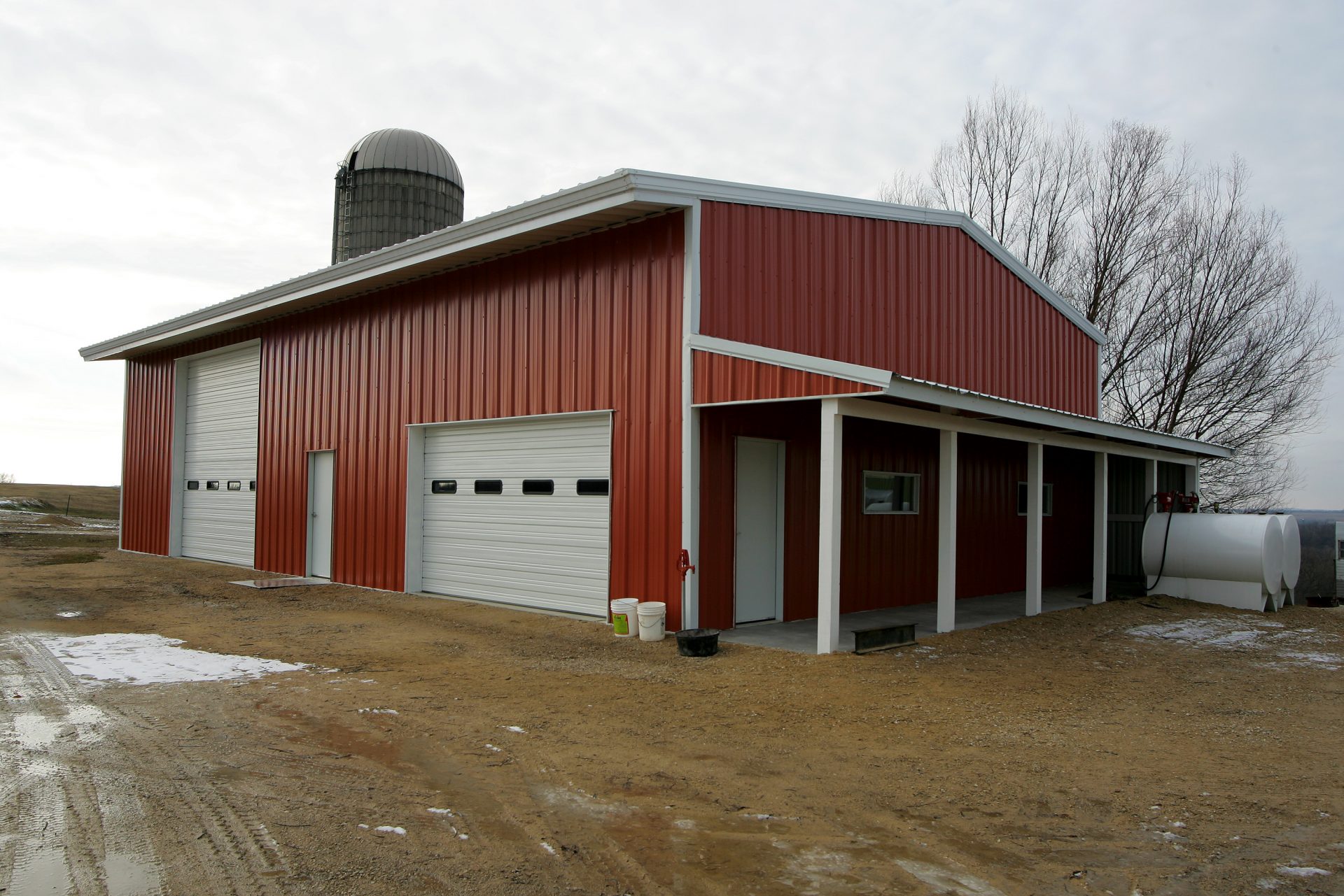 Red Barn, Farm Buildings, Agricultural Storage Allied Steel Buildings