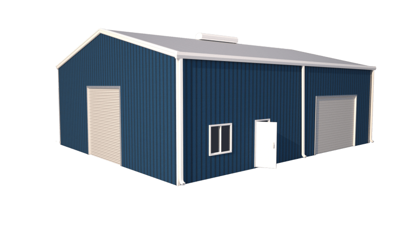 Prefabricated steel building workshop garage