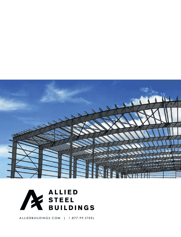 steel prefab metal building allied company brochure