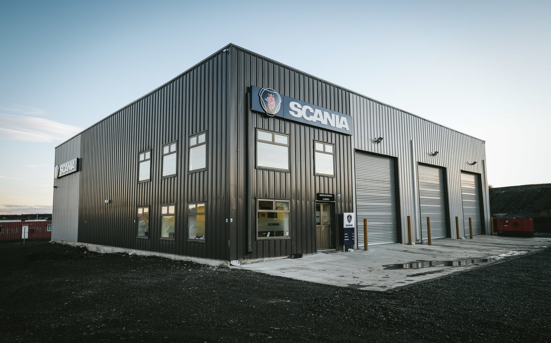 Scania Automotive Workshop, Chile | Allied Steel Buildings