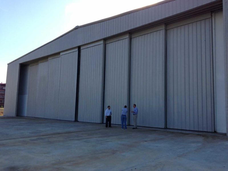 130x98 Albrook Executive Steel Building Hangar, Aviation, White, Albrook, Panama