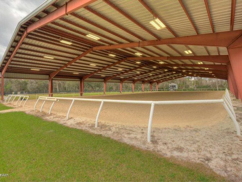 Hidden-Creek-Stables-80x150-Equestrian-White-OrmondBeach-FL-United States