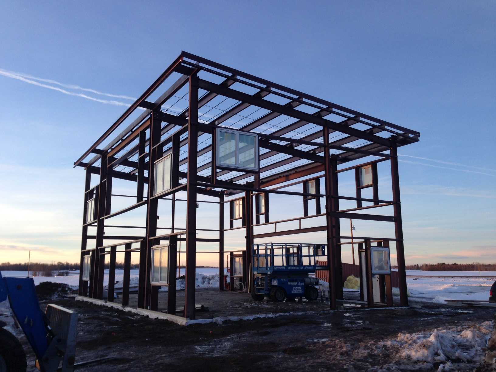 Metal Home Multistory Alberta Steel Buildings Allied Steel Buildings