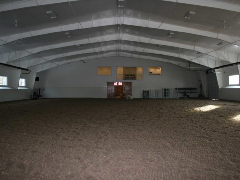 Valleyfield Farm, 100x200 Equestrian Riding Arena located in Alberta, Canada