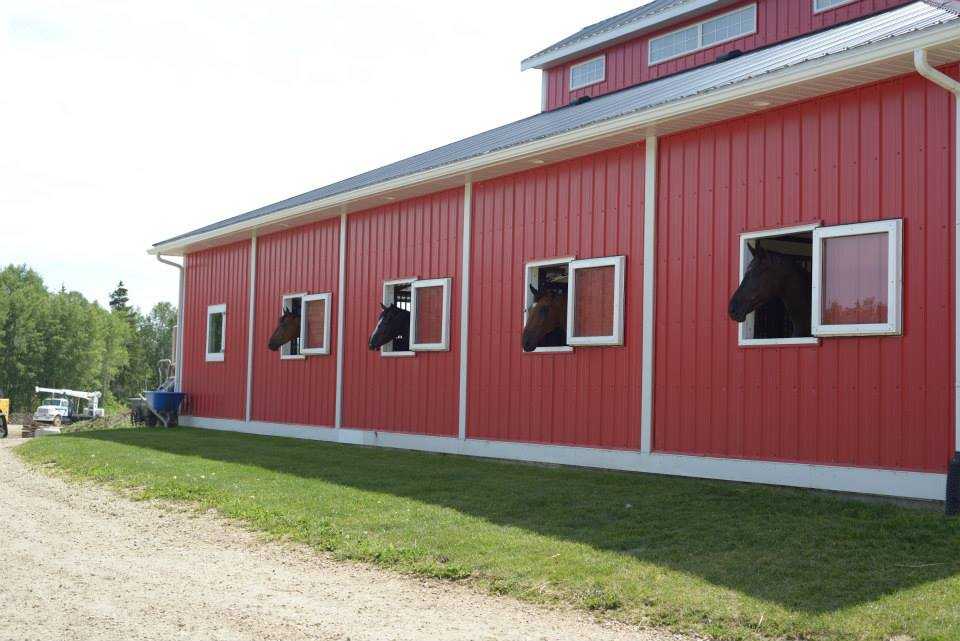 Valleyfield Farm, 100x200 Equestrian Riding Arena located in Alberta, Canada