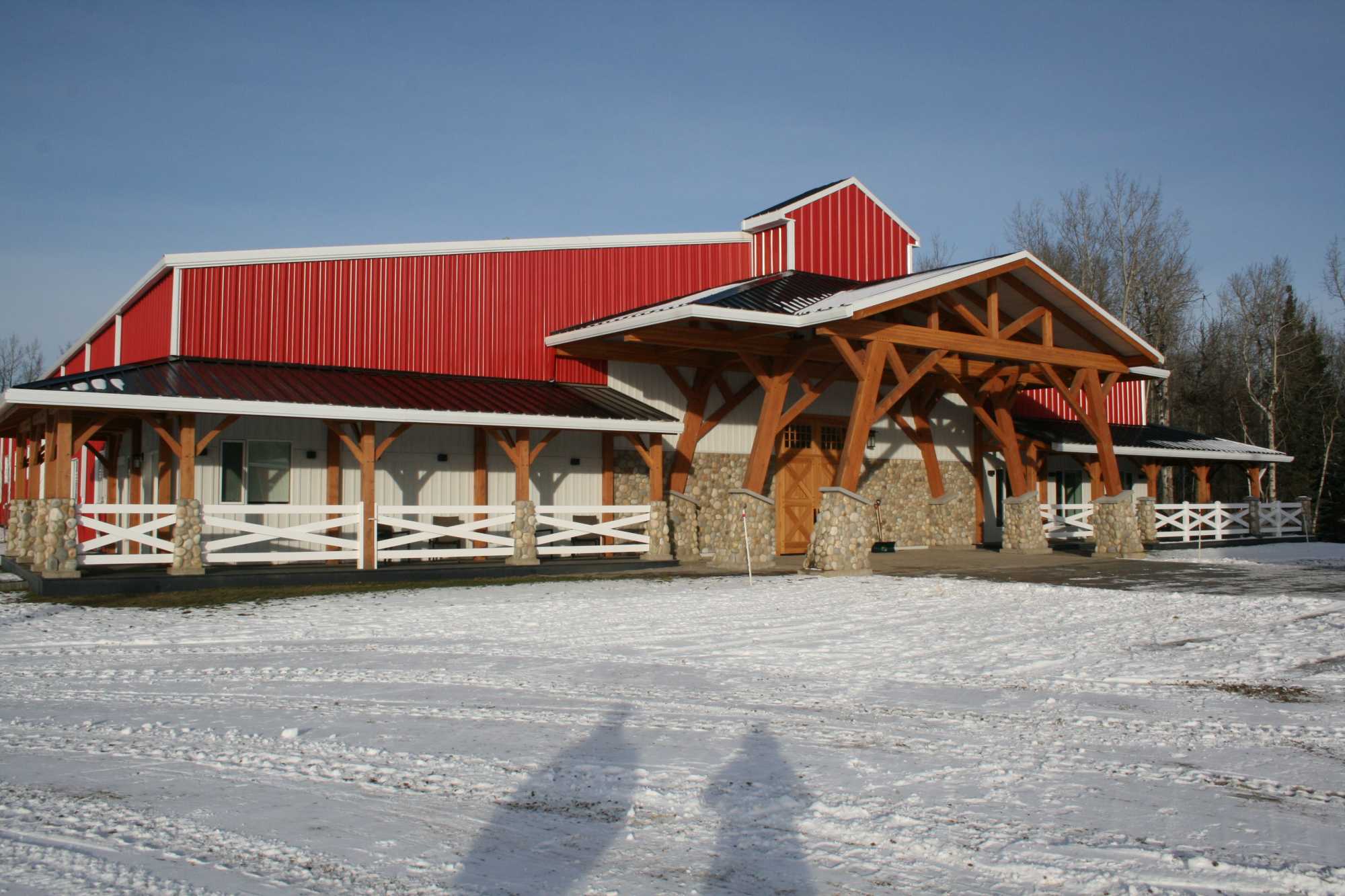 Valleyfield Farm, 100x200 Equestrian Riding Arena located in Alberta, Canada