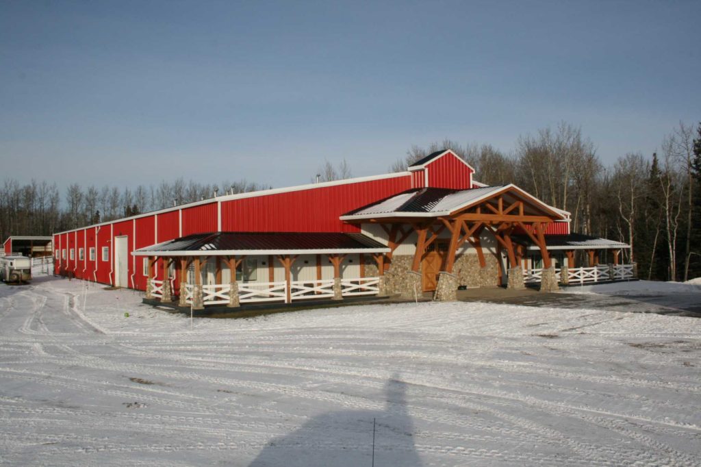 Valleyfield Farm, 100x200 Equestrian Riding Arena located in Alberta, Canada