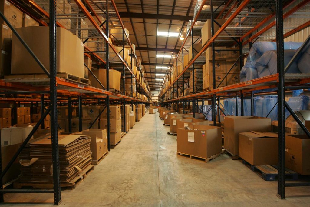 Prefab Steel Building. Warehouse And Distribution Center. 80x200 located in Mobile, Alabama.