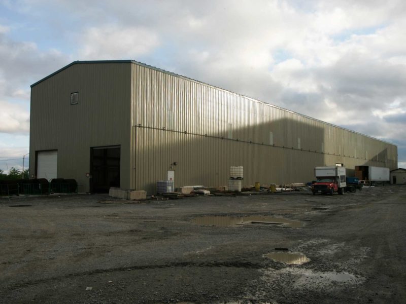 Prefabricated Industrial Workshop. 50x350 located in Mahon City, Pennsylvania.
