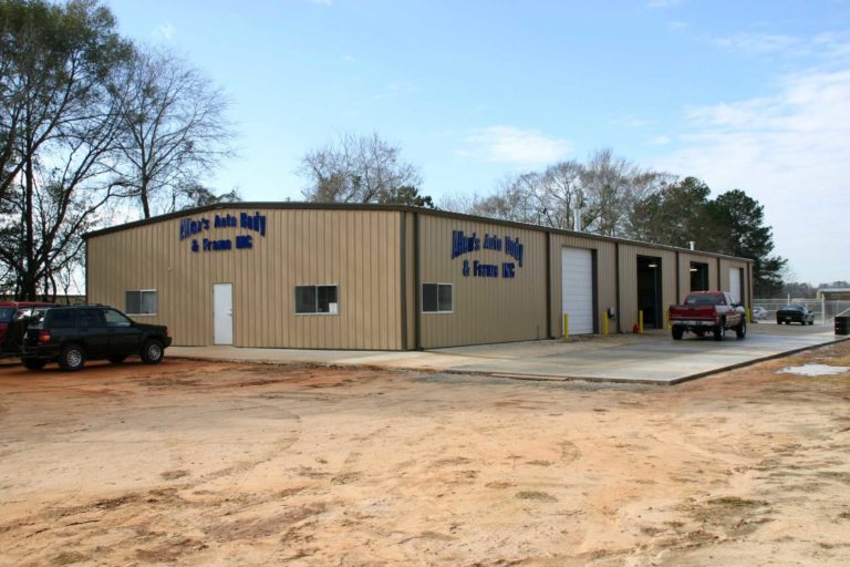 Allen Auto Body & Frame Steel Buildings Allied Steel Buildings