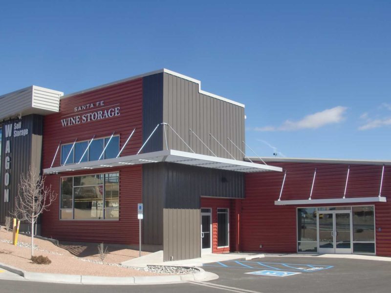 Prefab Self Storage Building. 100x290 located in Santa Fe New Mexico