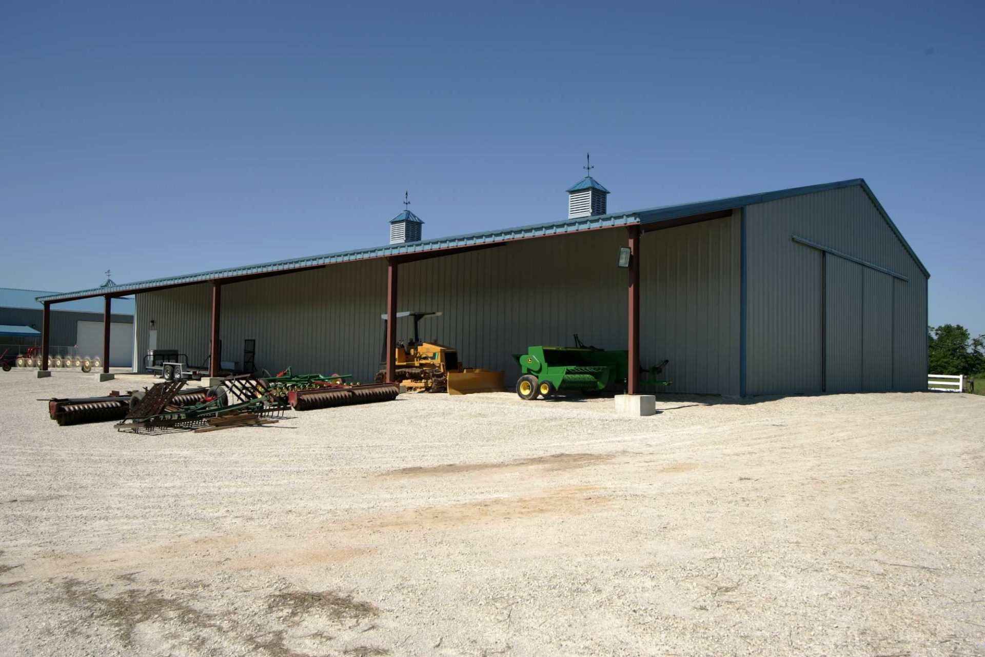 FARM EQUIPMENT STORAGE WAREHOUSE 25873 Allied Steel Buildings
