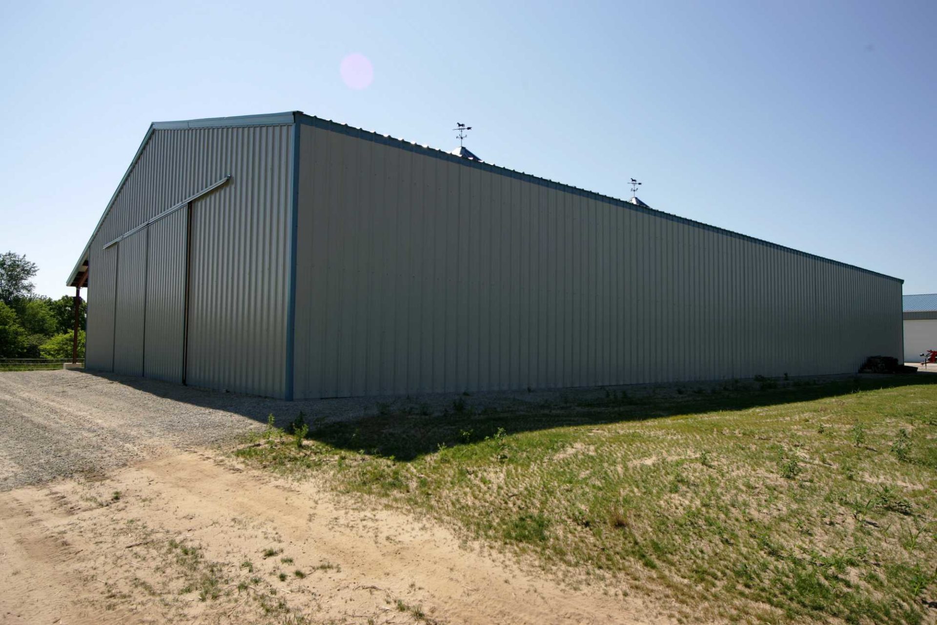 FARM EQUIPMENT STORAGE WAREHOUSE 25873 Allied Steel Buildings