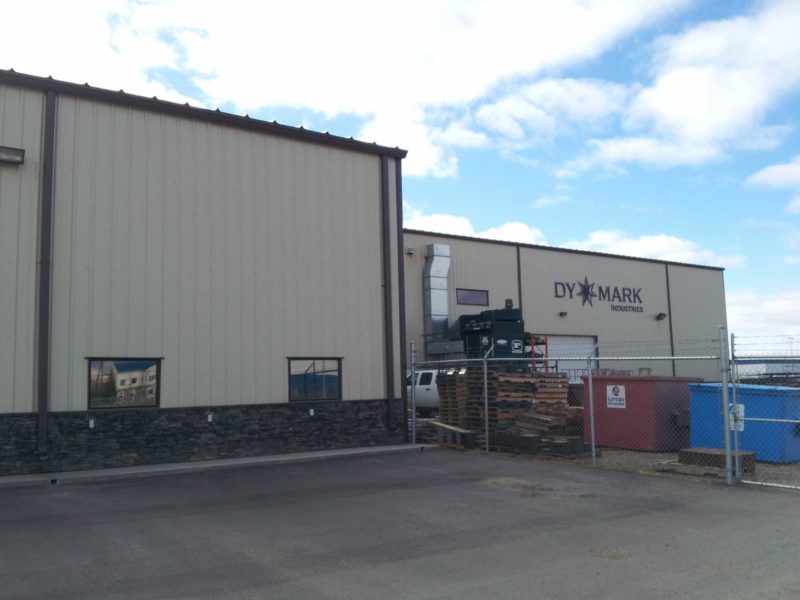 Gray 51x200 Commercial Steel Building located in Saskatoon, Saskatchewan, Canada