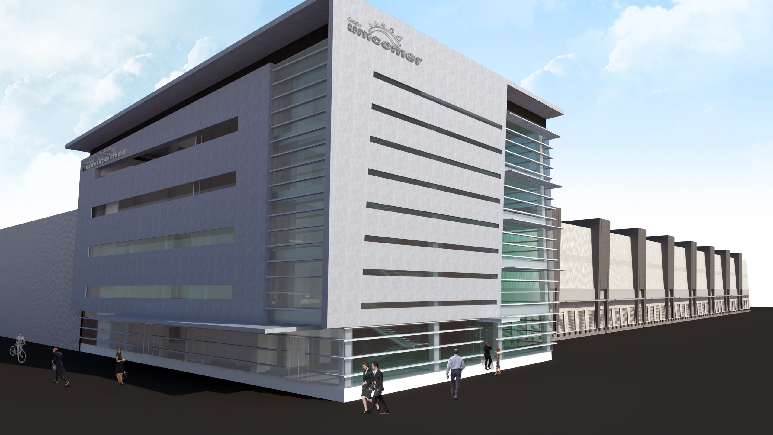 Project Planning the construction of a multistory warehousing and distribution center