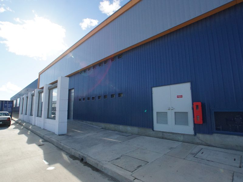 Punta Areas, Chile warehouse and showroom prefabricated building kits