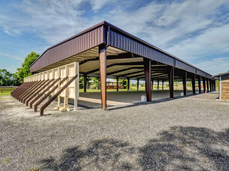 High quality steel riding arena kit from Allied Steel Buildings