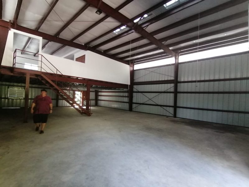 40x60 build-out with 24x40 mezzanine commercial steel building