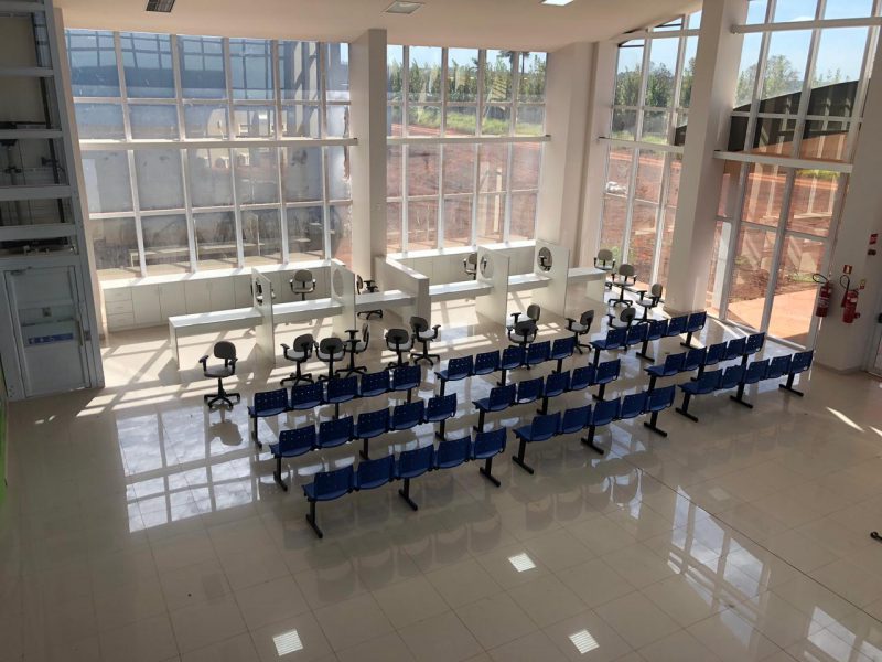 Steel building Children's Hospital Interior