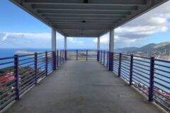 St Thomas skywalk, prefabricated, pre-egineered, commercial steel building kit, by Allied steel Buildings