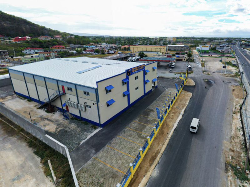 Multistory Commercial Warehouse Building Jamaica