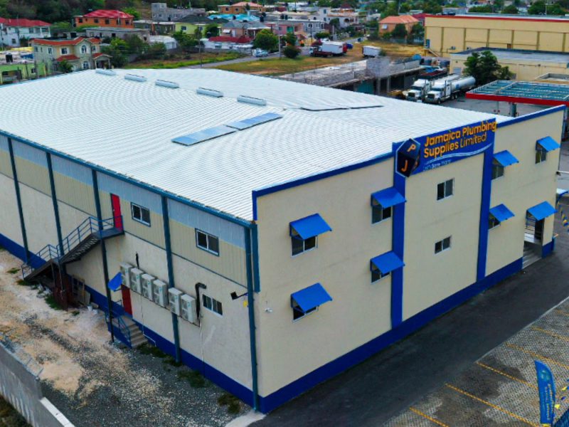 Multistory Commercial Warehouse Building Jamaica