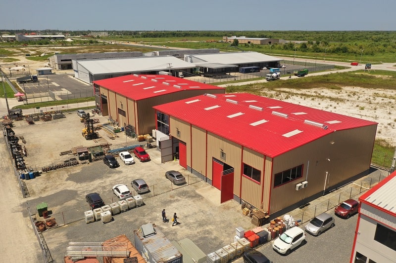 Steel Building Multistory Warehouse Guyana