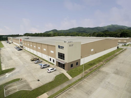 Large commercial steel building