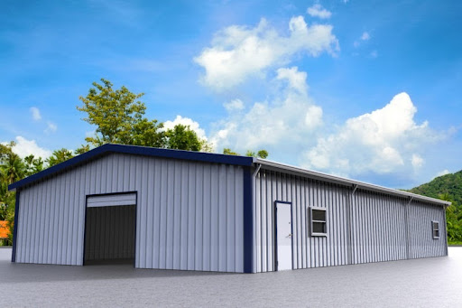 Small steel building warehouse