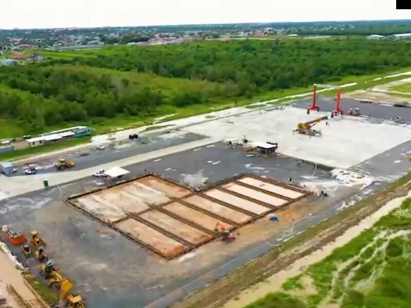 TechnipFMC, Guyana, steel Building warehouse