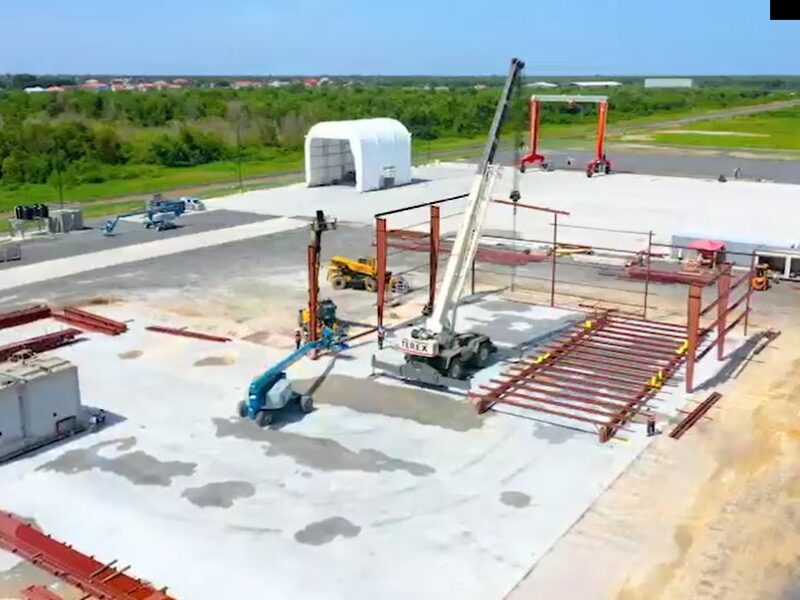 TechnipFMC, Guyana, steel Building warehouse