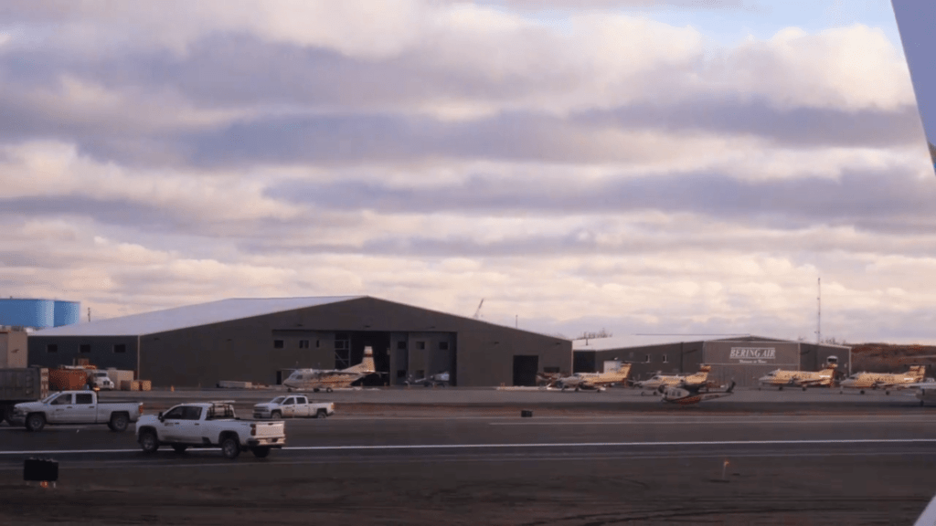 Bering Air Airplane Hangar, Nome Alaska, Bering Air…