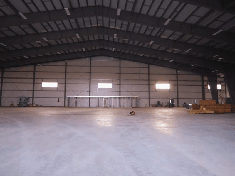 Airplane Hangar, Nome Alaska, Bering Air…