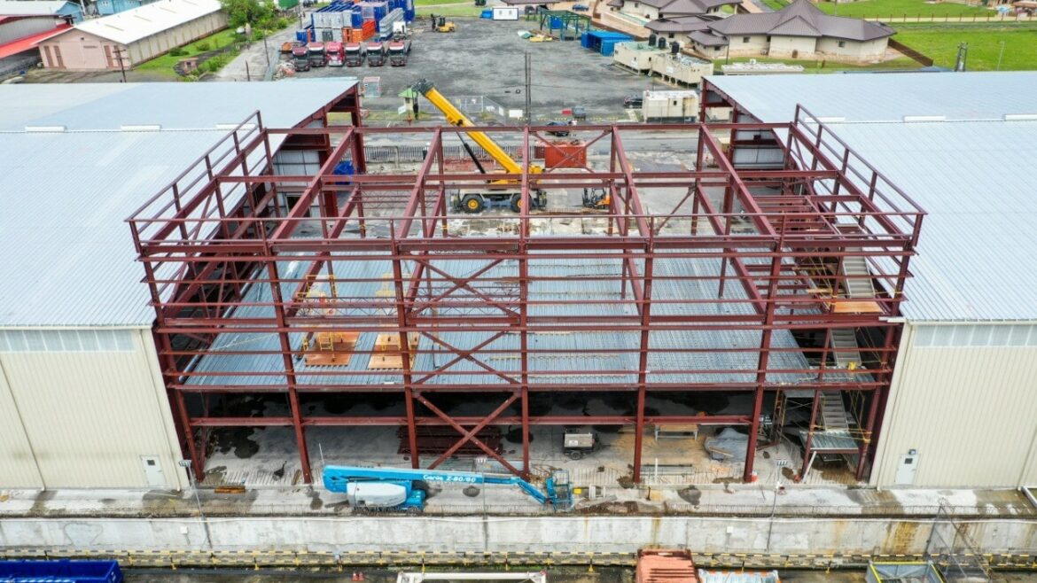 Schlumberger, Guyana, Multistory Steel Building…