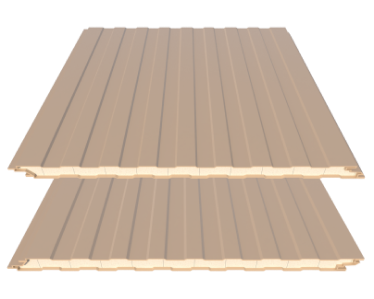 Insulated Enhanced Fluted  Panel