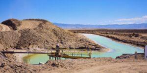 Lithium mining for battery plant