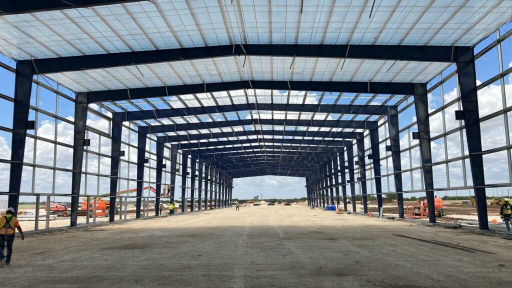 Cheap Industrial Space Saving Custom Steel Structure Metal Frame