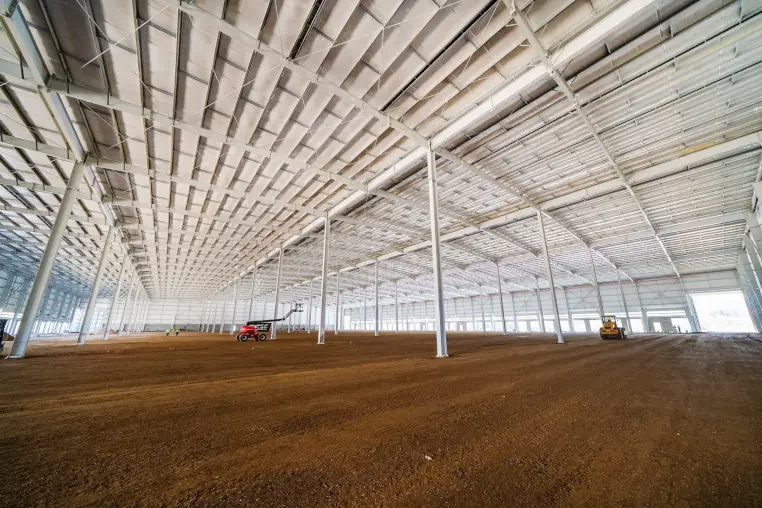 framing for custom metal buildings and industrial steel buildings