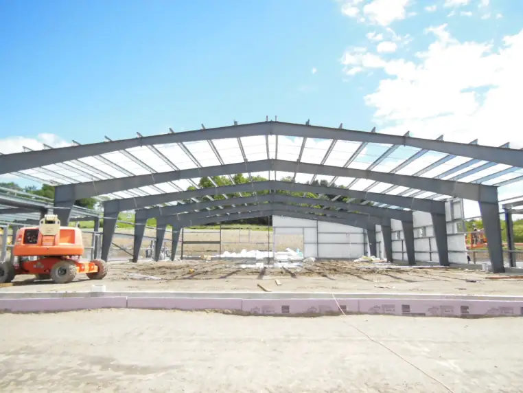 framing for steel building 