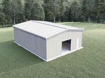 Garage building template